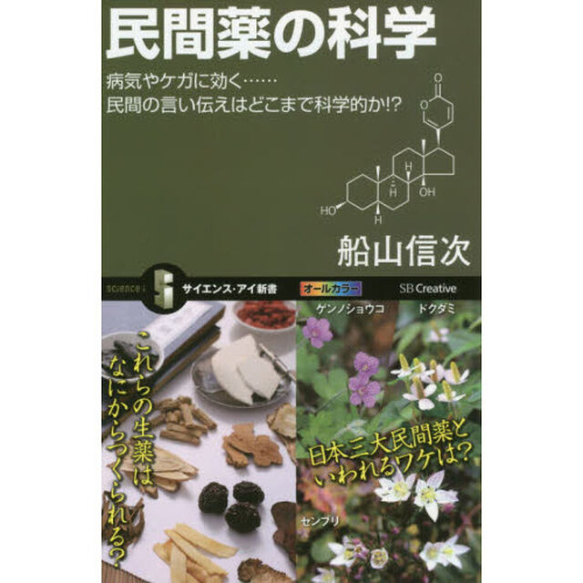 民間薬の科学　病気やケガに効く&hellip;&hellip;民間の言い伝えはどこまで科学的か！？