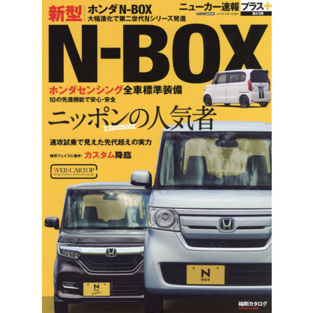 ホンダ新型Ｎ－ＢＯＸ　＋ニッポンの人気者