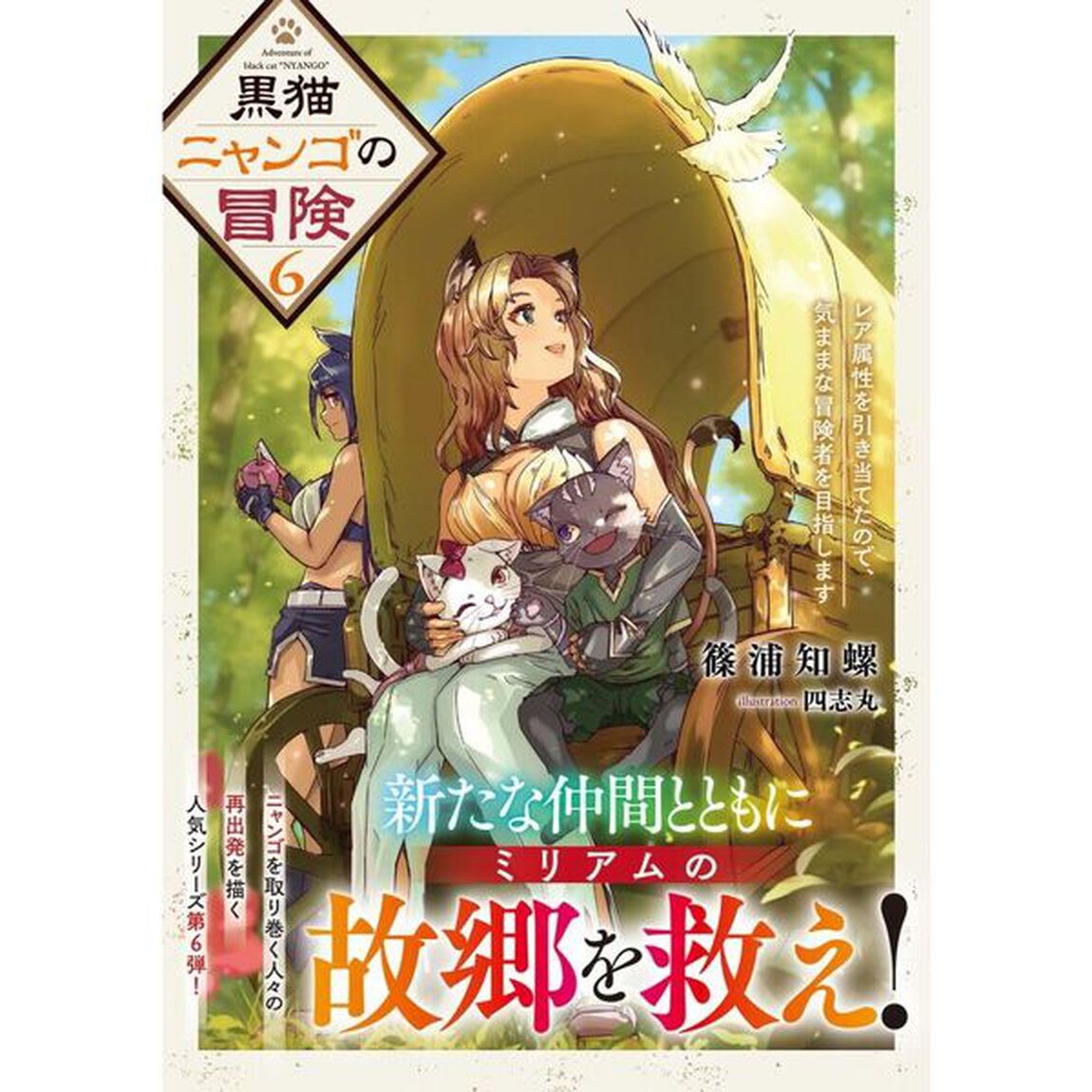 黒猫ニャンゴの冒険　レア属性を引き当てたので、気ままな冒険者を目指します　６