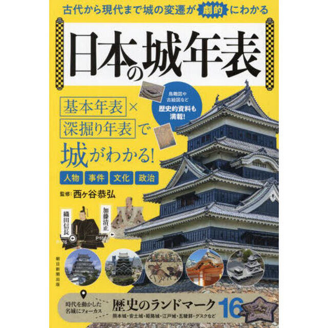 日本の城年表　古代から現代まで城の変遷が劇的にわかる