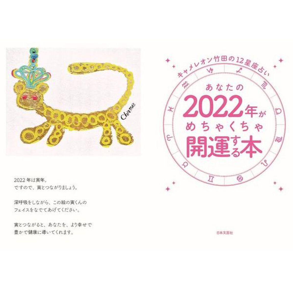 あなたの２０２２年がめちゃくちゃ開運する本　キャメレオン竹田の１２星座占い