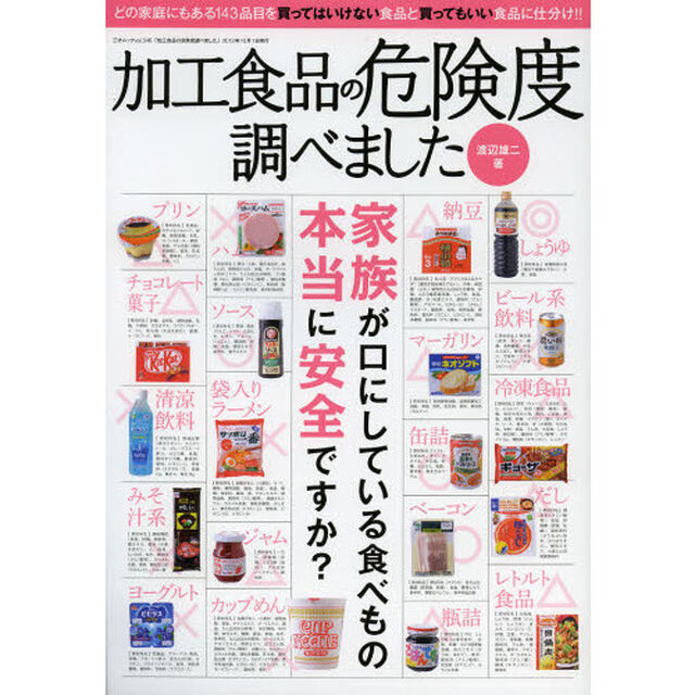 加工食品の危険度調べました　スーパーで買ってはいけない食品と買ってもいい食品