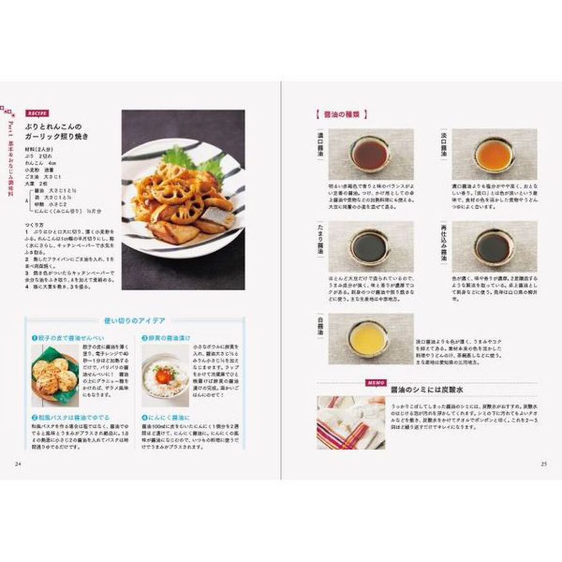 調味料保存＆使い切りのアイデア帖