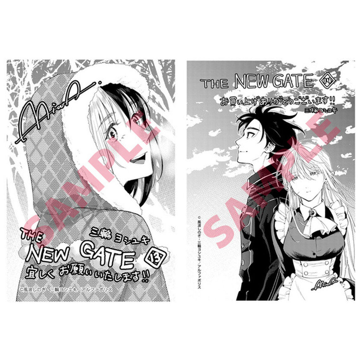 THE NEW GATE 1〜14巻セット（共通特典：ペーパー14種付き）