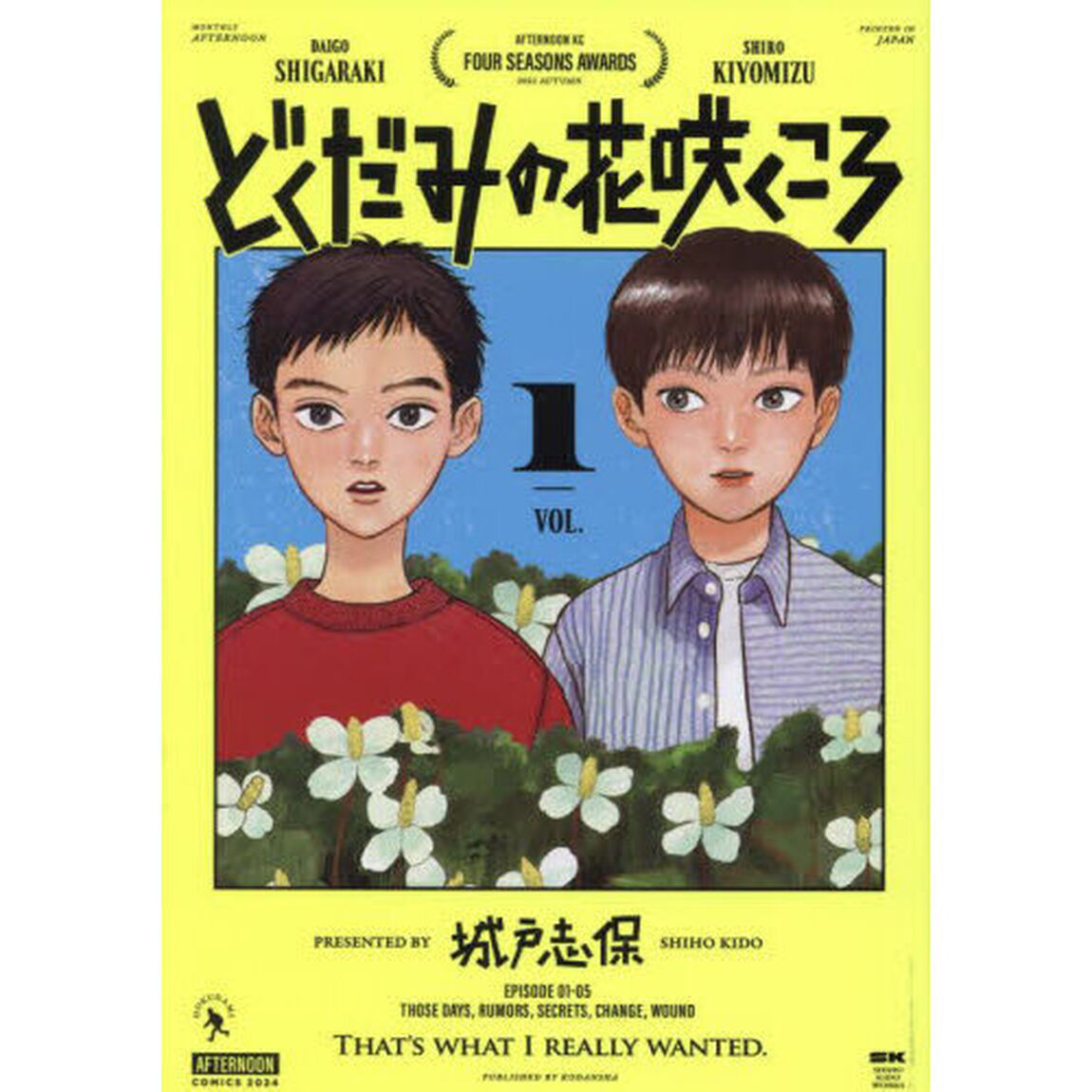 どくだみの花咲くころ　１