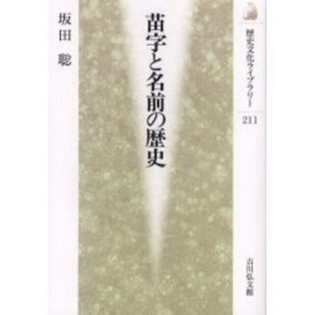 苗字と名前の歴史