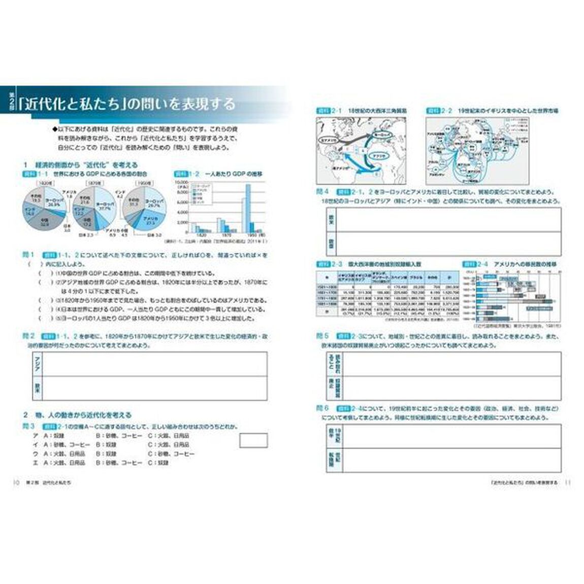 史資料と問いから考える歴史総合トレーニング