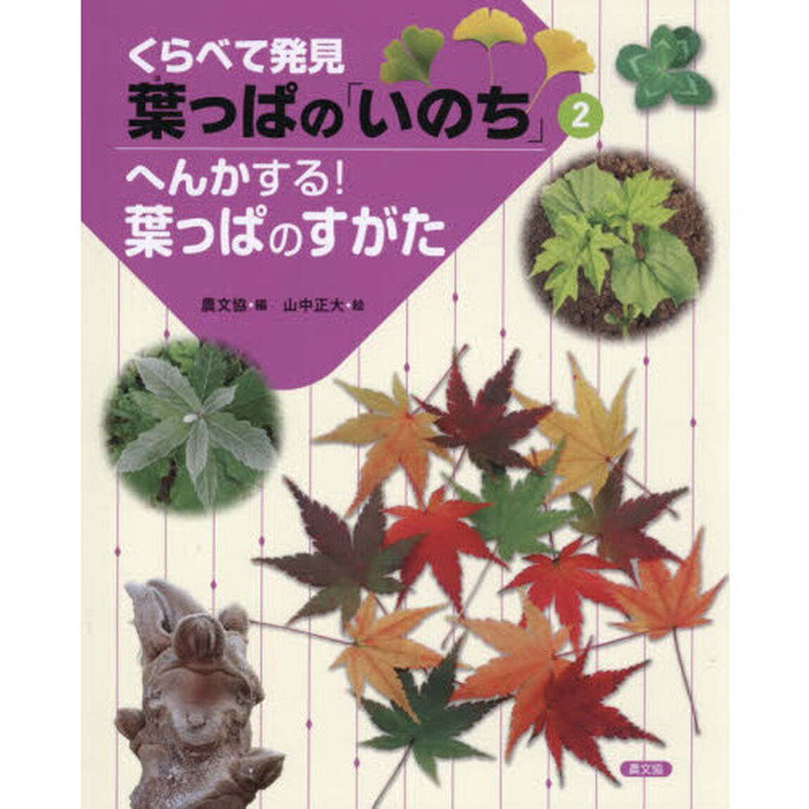 くらべて発見葉っぱの「いのち」　２「へんかする！葉っぱのすがた」