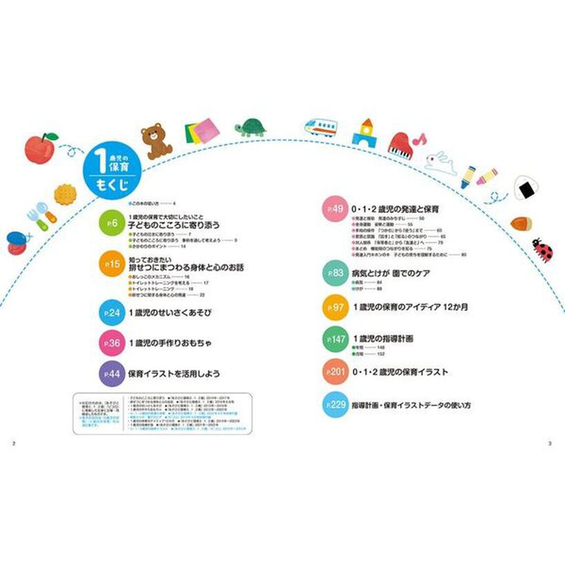 １歳児の保育　●あそび●生活●発達●健康●指導計画●保育のアイディア●保育イラスト