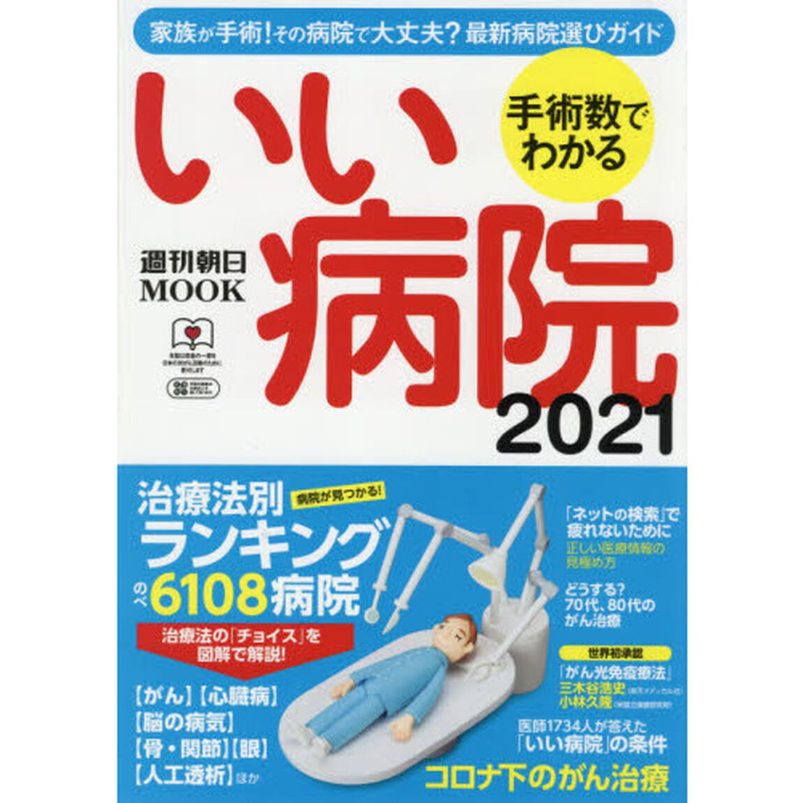 手術数でわかるいい病院　２０２１