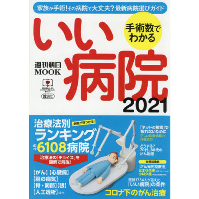 手術数でわかるいい病院　２０２１