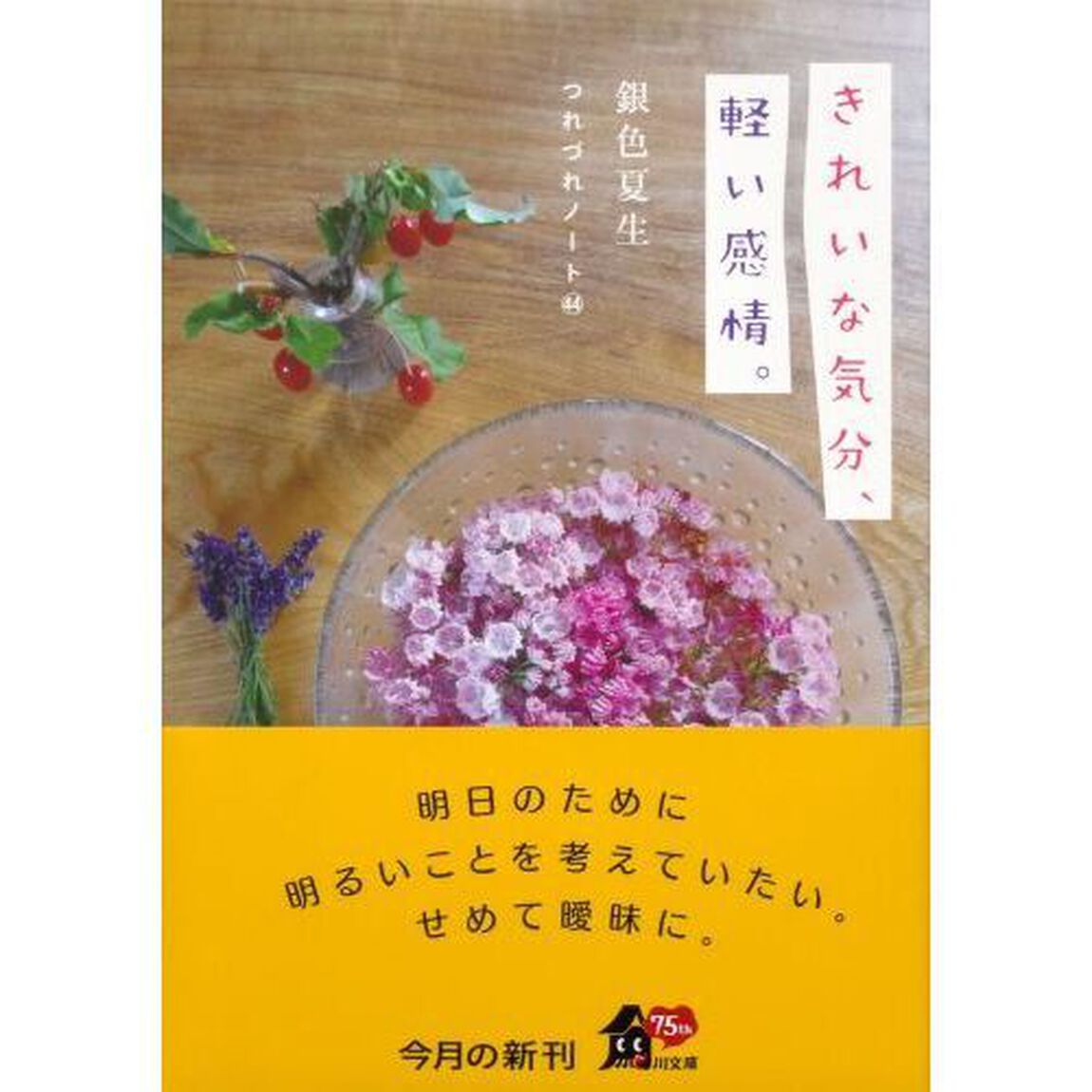 きれいな気分、軽い感情。