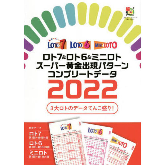 ロト７＆ロト６＆ミニロトスーパー黄金出現パターンコンプリートデータ　２０２２