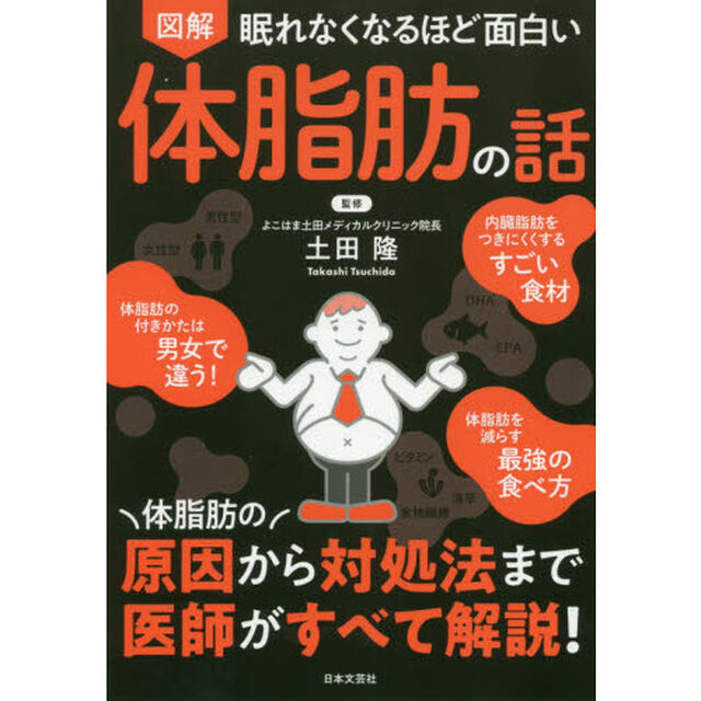 図解眠れなくなるほど面白い体脂肪の話