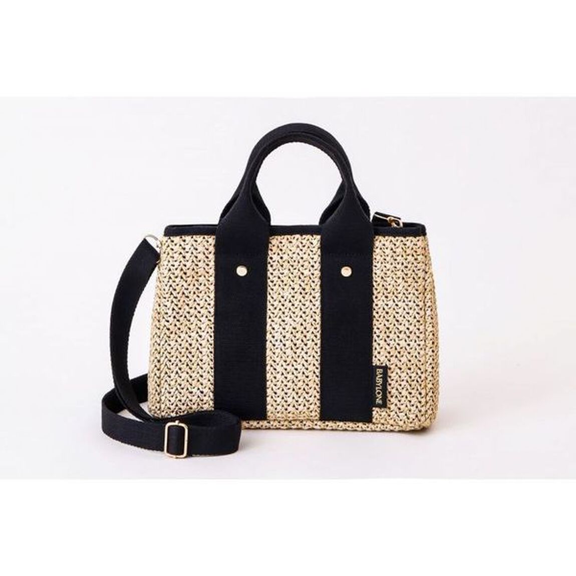BABYLONE Basket Shoulder Bag Book