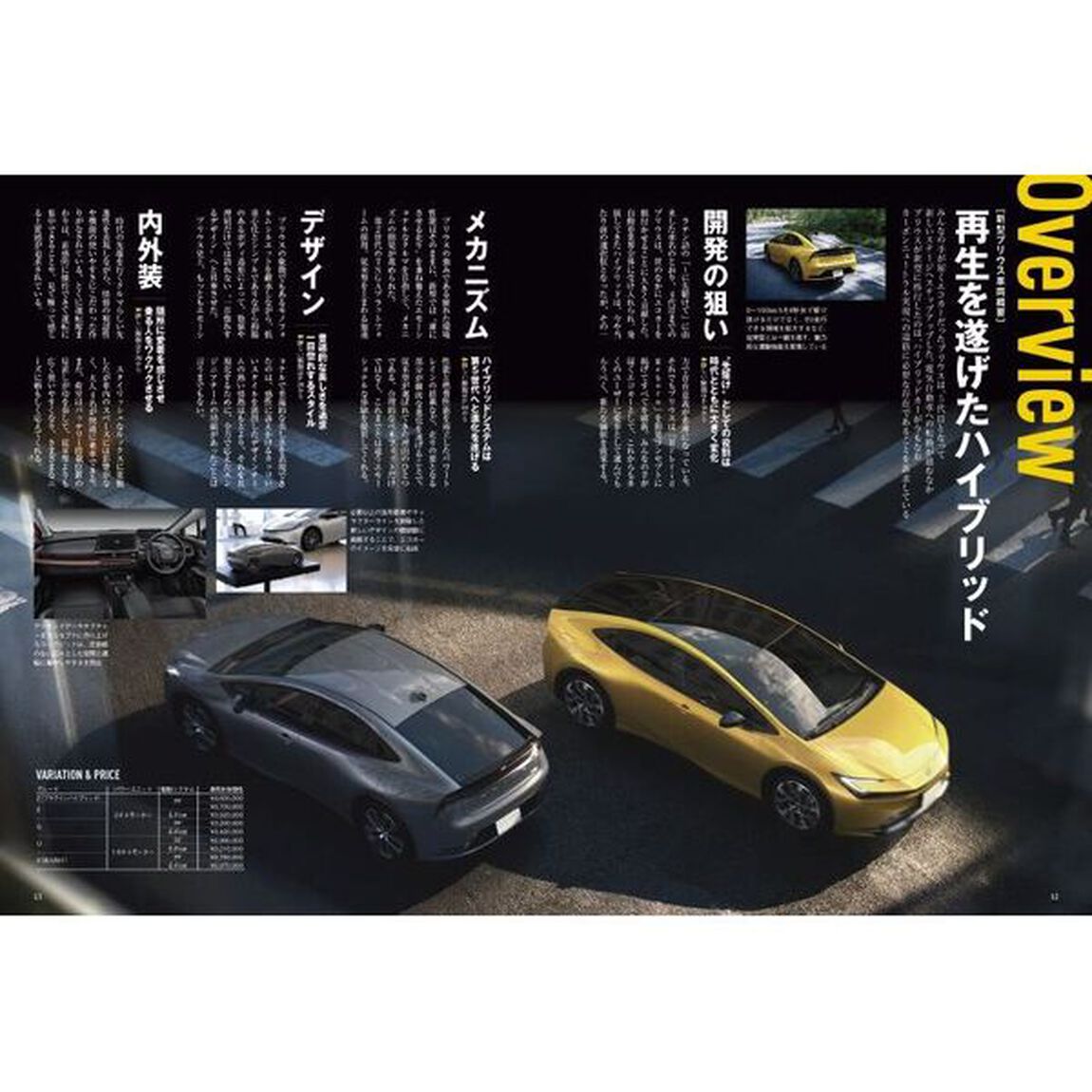 トヨタ新型プリウス　＋大胆！世紀の大変身