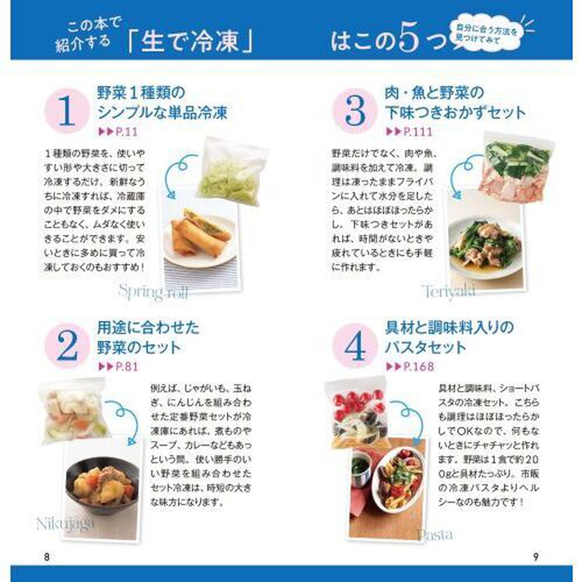 ムダなし！節約冷凍レシピ