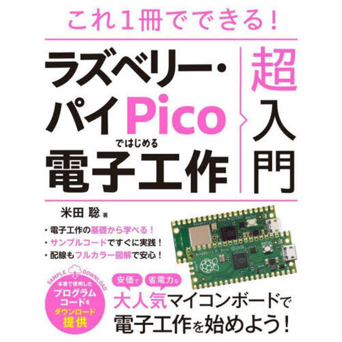 これ１冊でできる！ラズベリー・パイＰｉｃｏではじめる電子工作超入門
