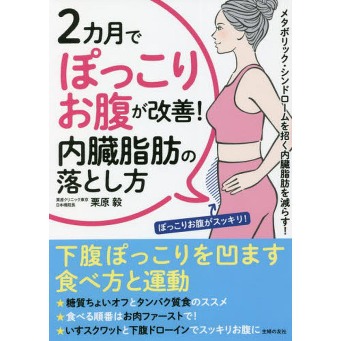 ２カ月でぽっこりお腹が改善！内臓脂肪の落とし方