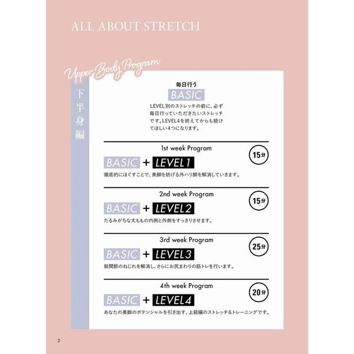 ALL ABOUT STRETCH - カラダは何歳からでも変えられる オール アバウト ストレッチ - (美人開花シリーズ)