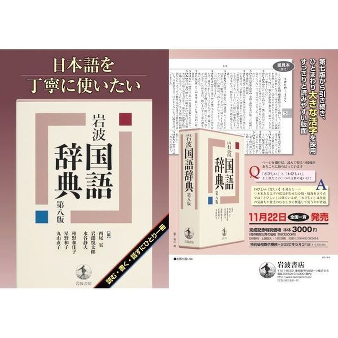 岩波国語辞典「第８版」
