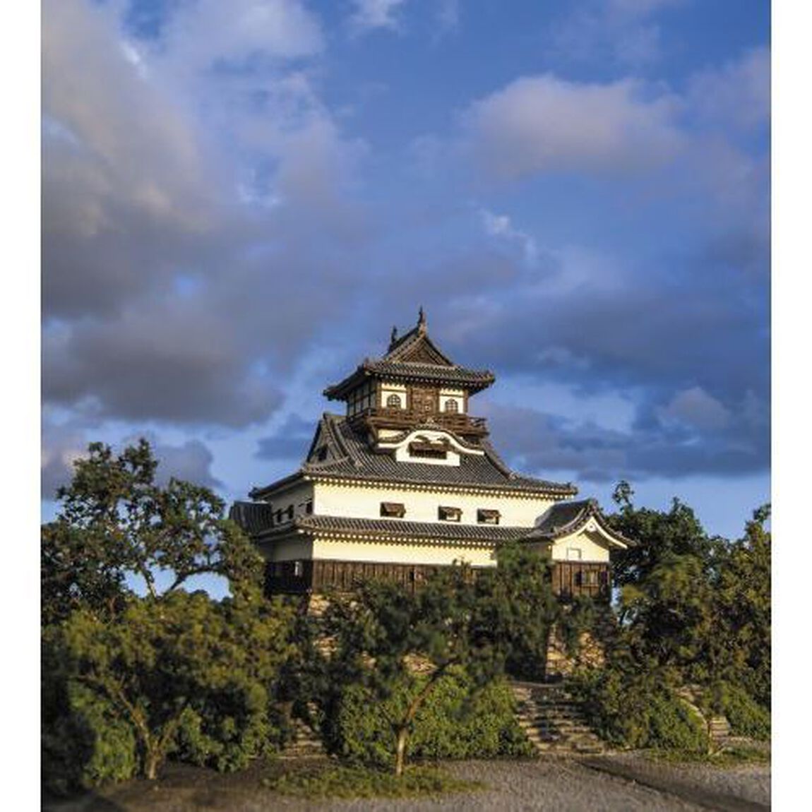 島充の城郭模型紀行