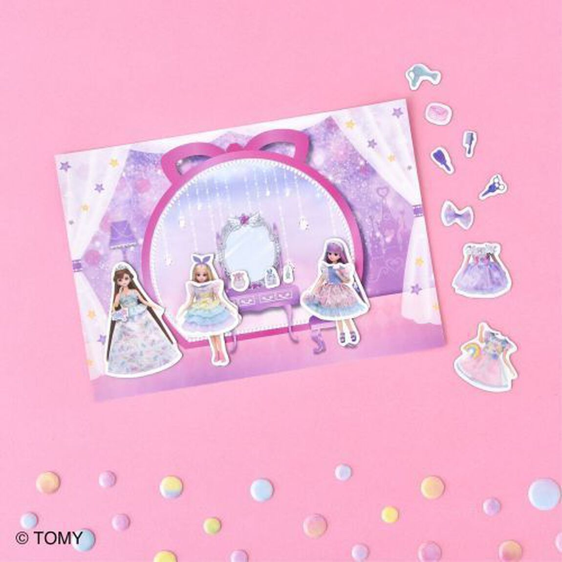 リカちゃん　ゆめいろマグネットＢＯＸ　Ｂ