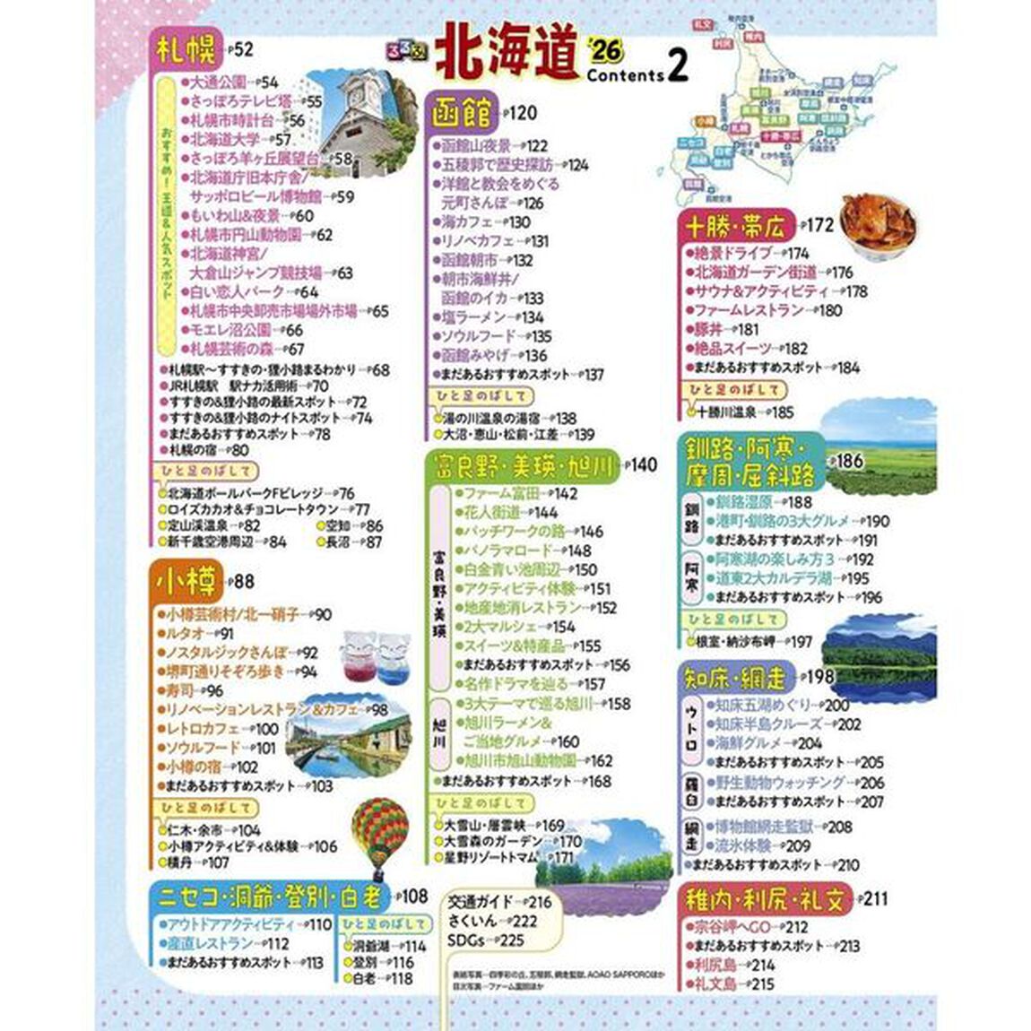 るるぶ北海道'26超ちいサイズ