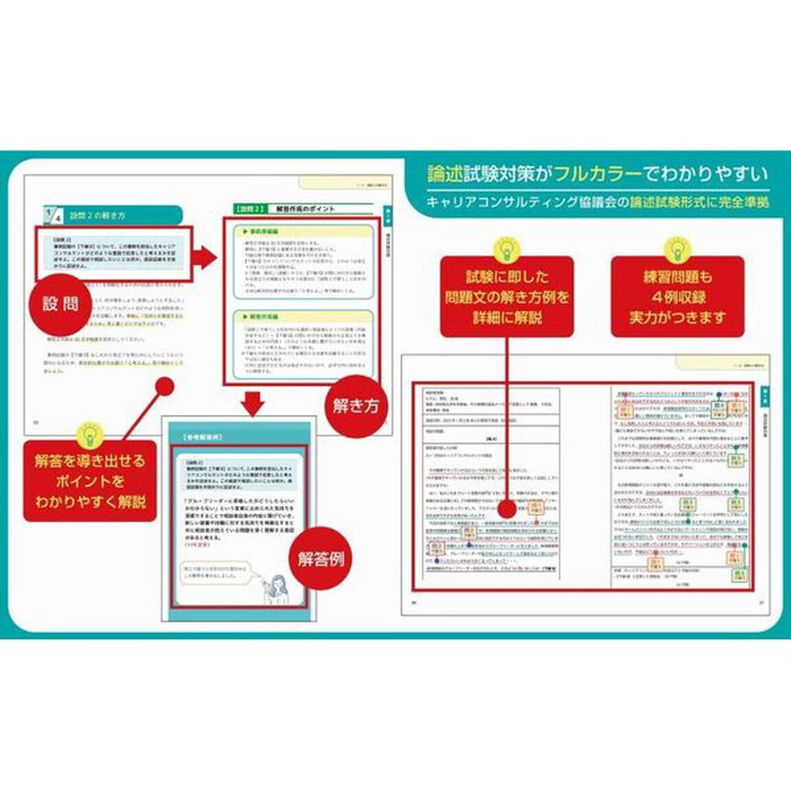 「最速合格」国家資格キャリアコンサルタント実技試験〈論述・面接〉テキスト＆問題集　キャリアコンサルティング協議会本試験準拠　２０２３年版