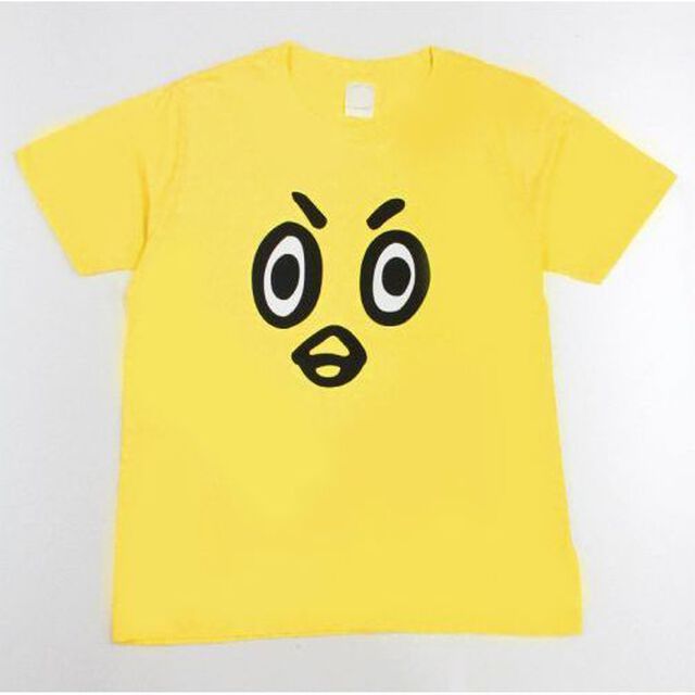ハッキヨイ！せきトリくん　顔Tシャツ　ひよの山　KIDSサイズ