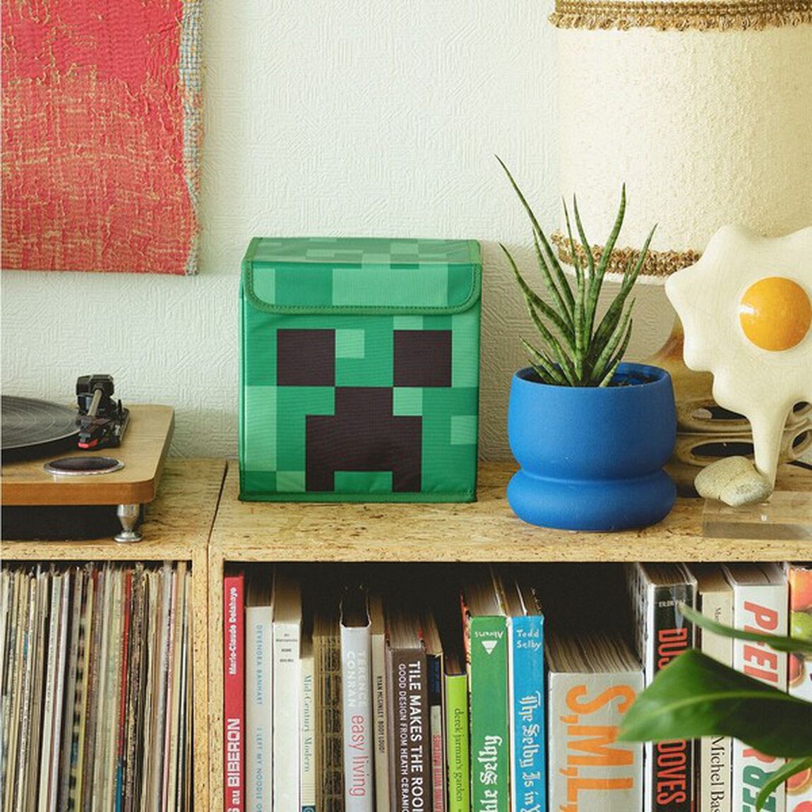 MINECRAFT 15周年記念 折りたたみコンテナBOOK クリーパーver．（セブン－イレブン／セブンネット限定）