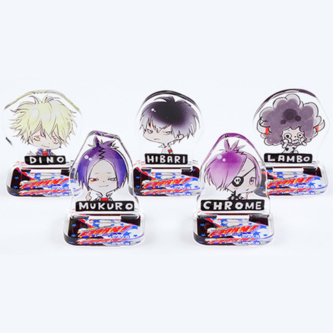 『家庭教師ヒットマンＲＥＢＯＲＮ！』アクリルｍｉｎｉフィギュア〜ＷＪ５０周年展Ｖｅｒ．〜　第２弾