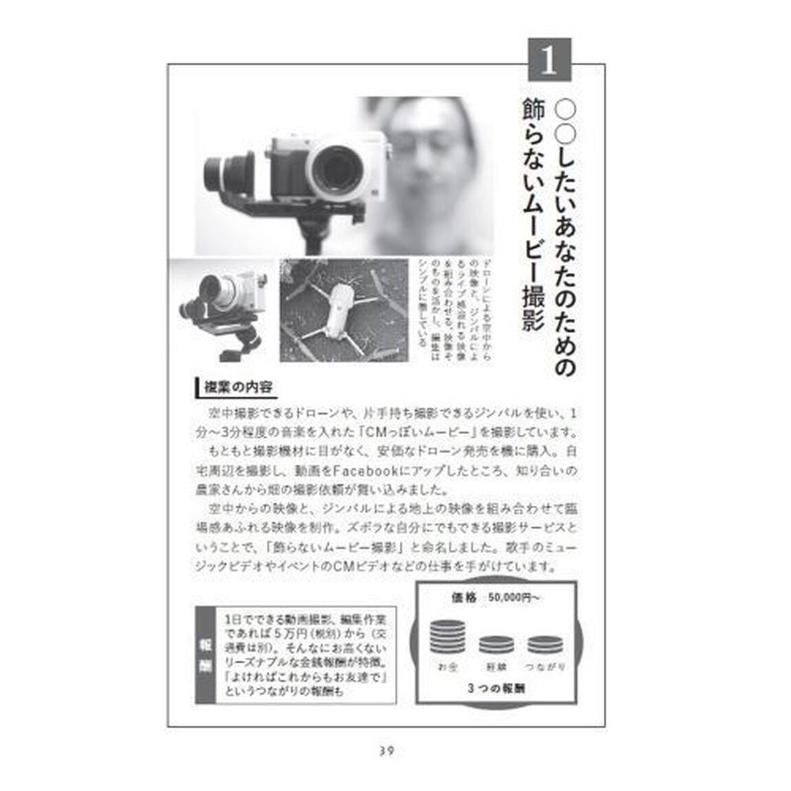 出世しなくても、幸せに働けます。　複数の仕事で自分を満たす生き方