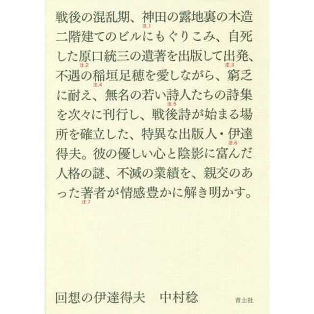 回想の伊達得夫