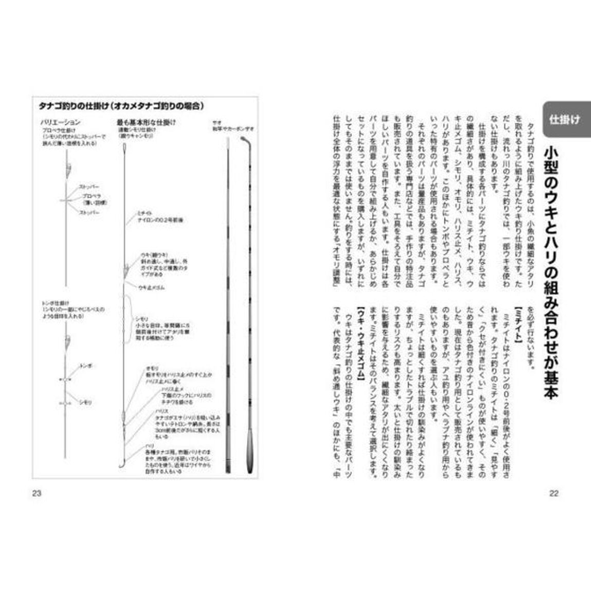 これ１冊でわかるタナゴ釣り　道具・仕掛け・エサ・釣り方・ハンドメイド