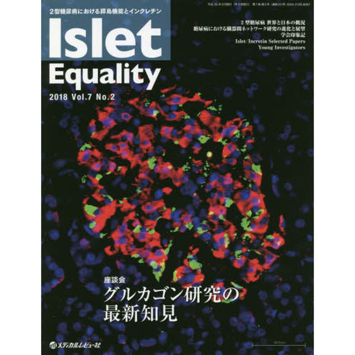 Ｉｓｌｅｔ　Ｅｑｕａｌｉｔｙ　２型糖尿病における膵島機能とインクレチン　Ｖｏｌ．７Ｎｏ．２（２０１８）