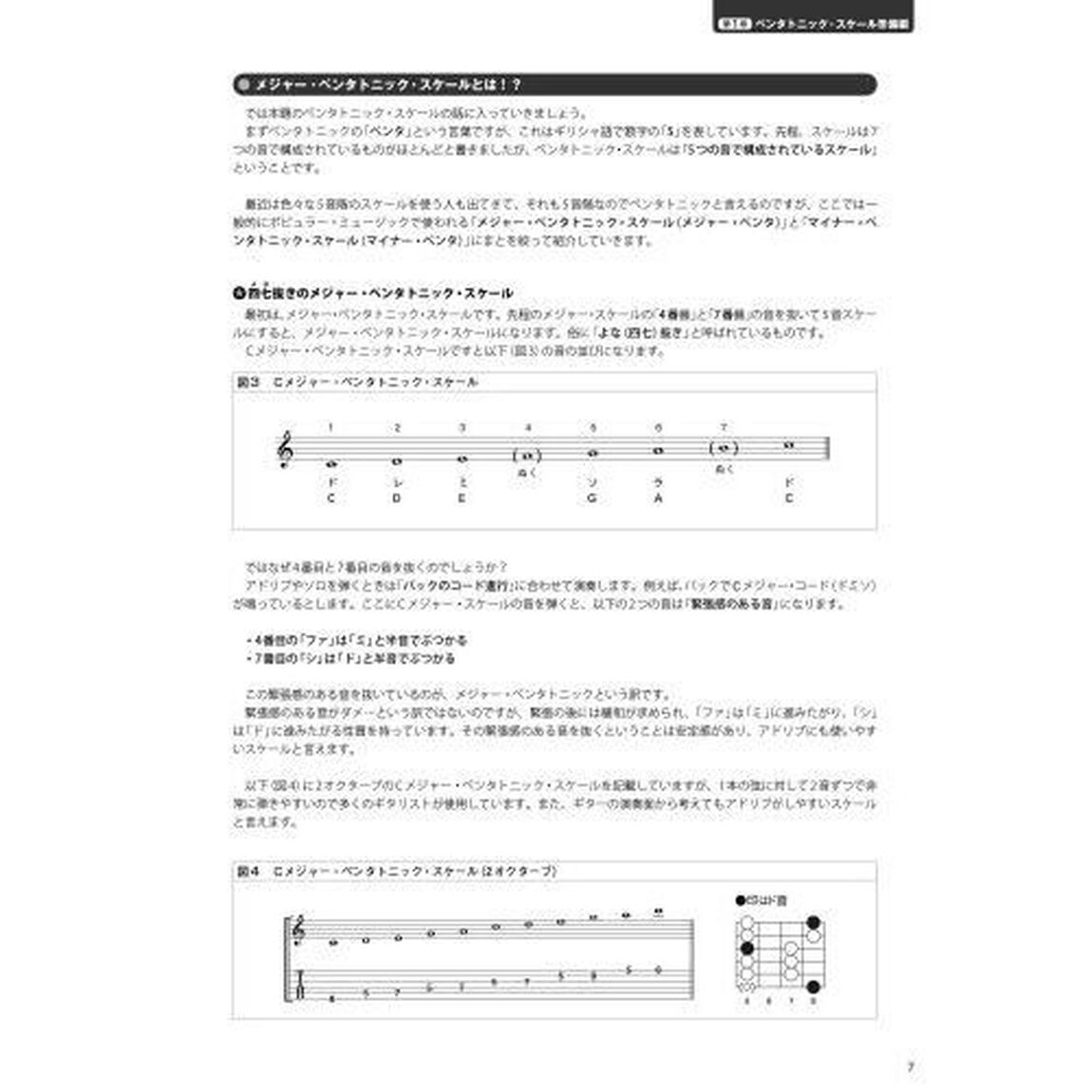 ギタリストのためのペンタトニック徹底活用帳　フレーズ作りのコツがゼロからわかる！　〔２０２４〕