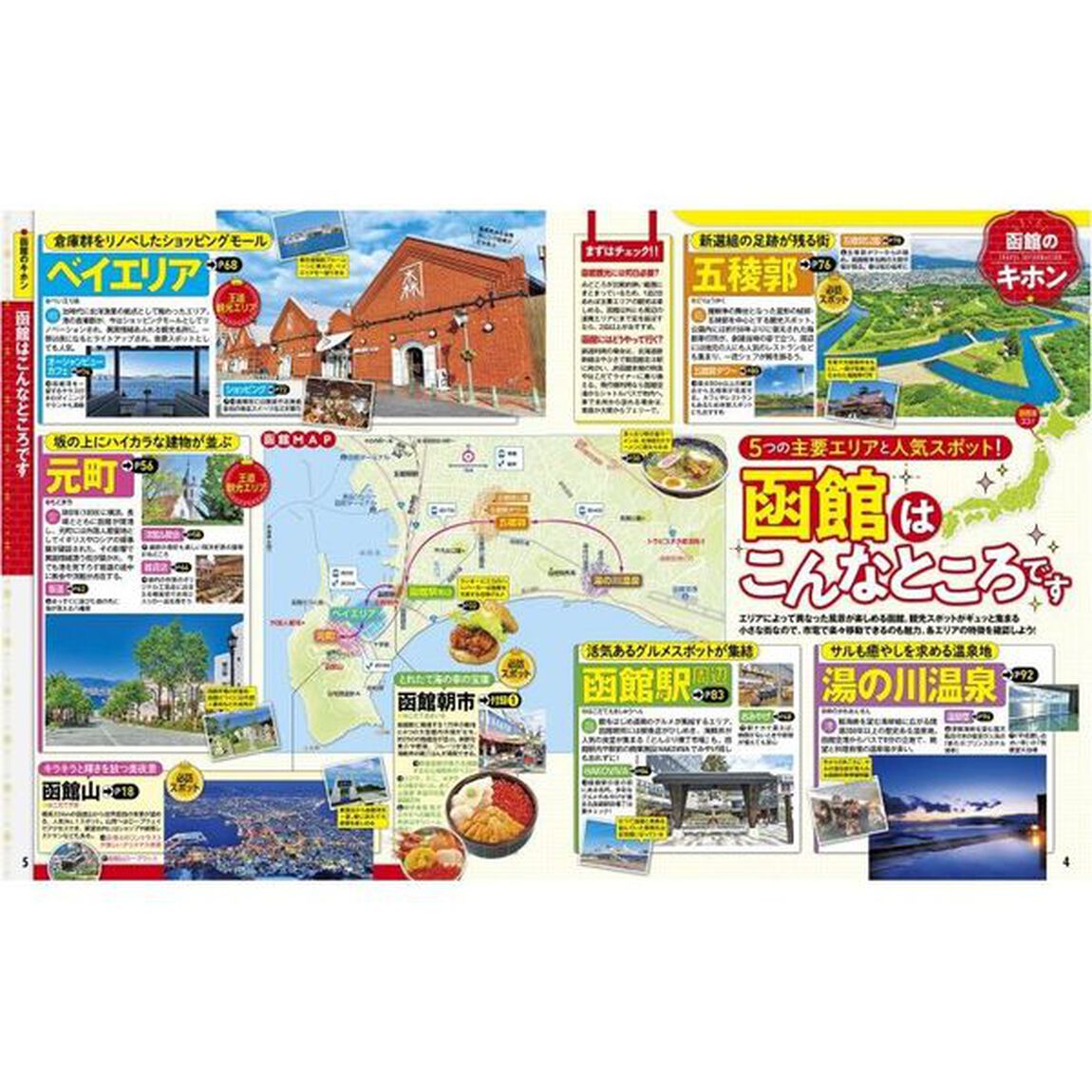 るるぶ函館五稜郭　&rsquo;２３　超ちいサイズ
