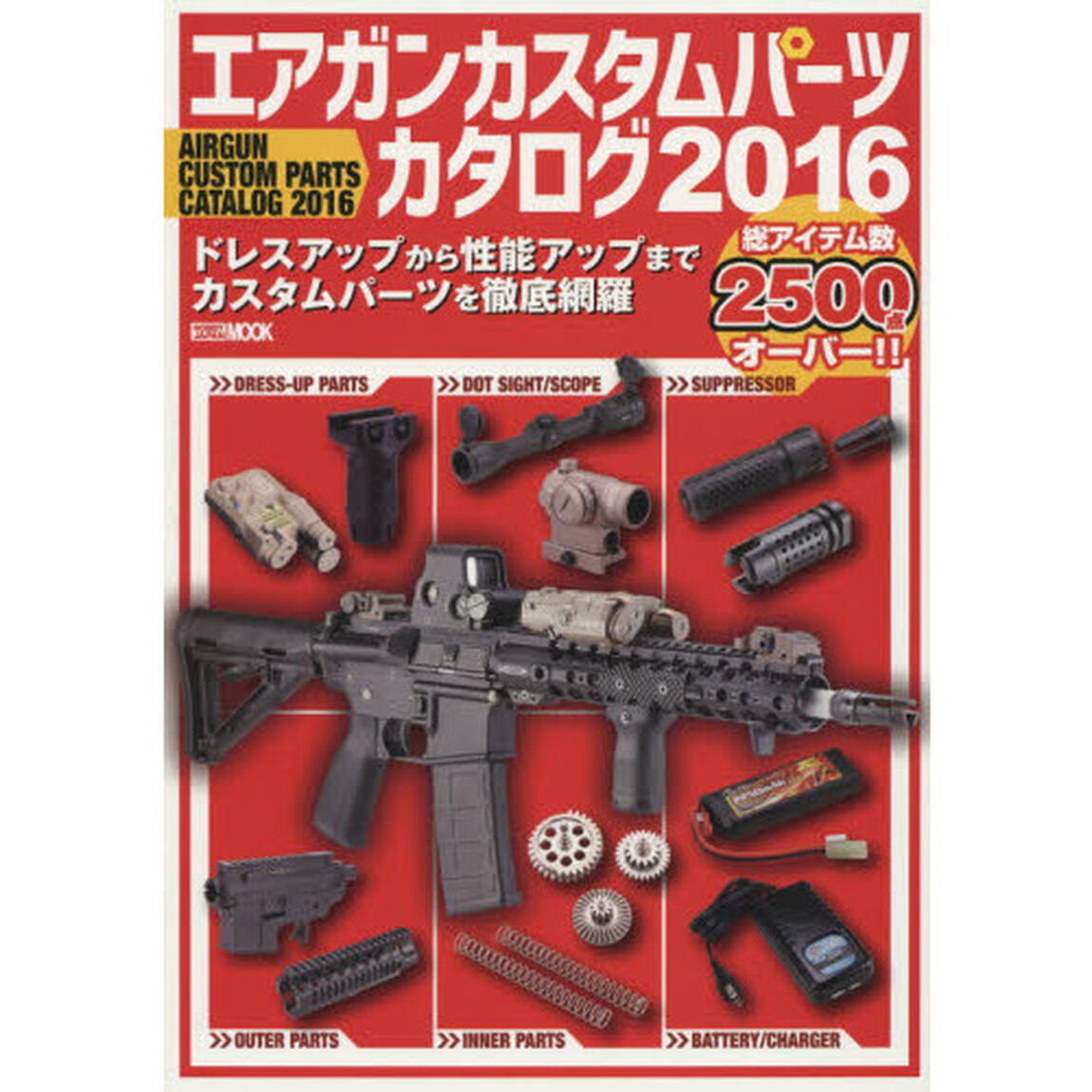 エアガンカスタムパーツカタログ　２０１６