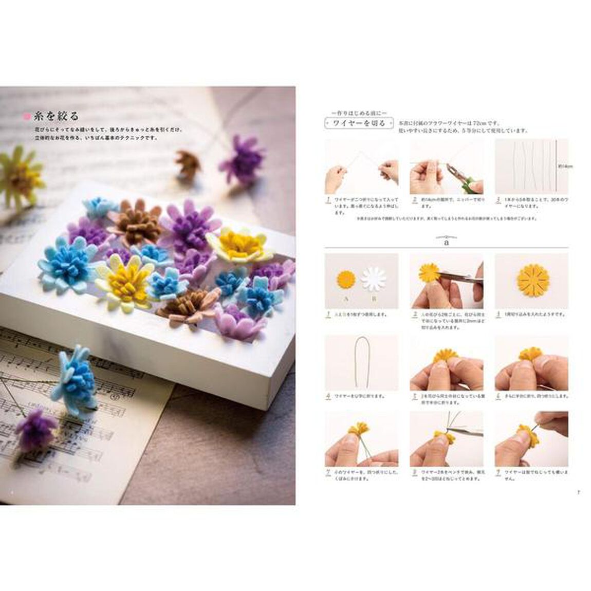 Pieni Sieni のかわいいフェルトフラワーキット ([バラエティ])