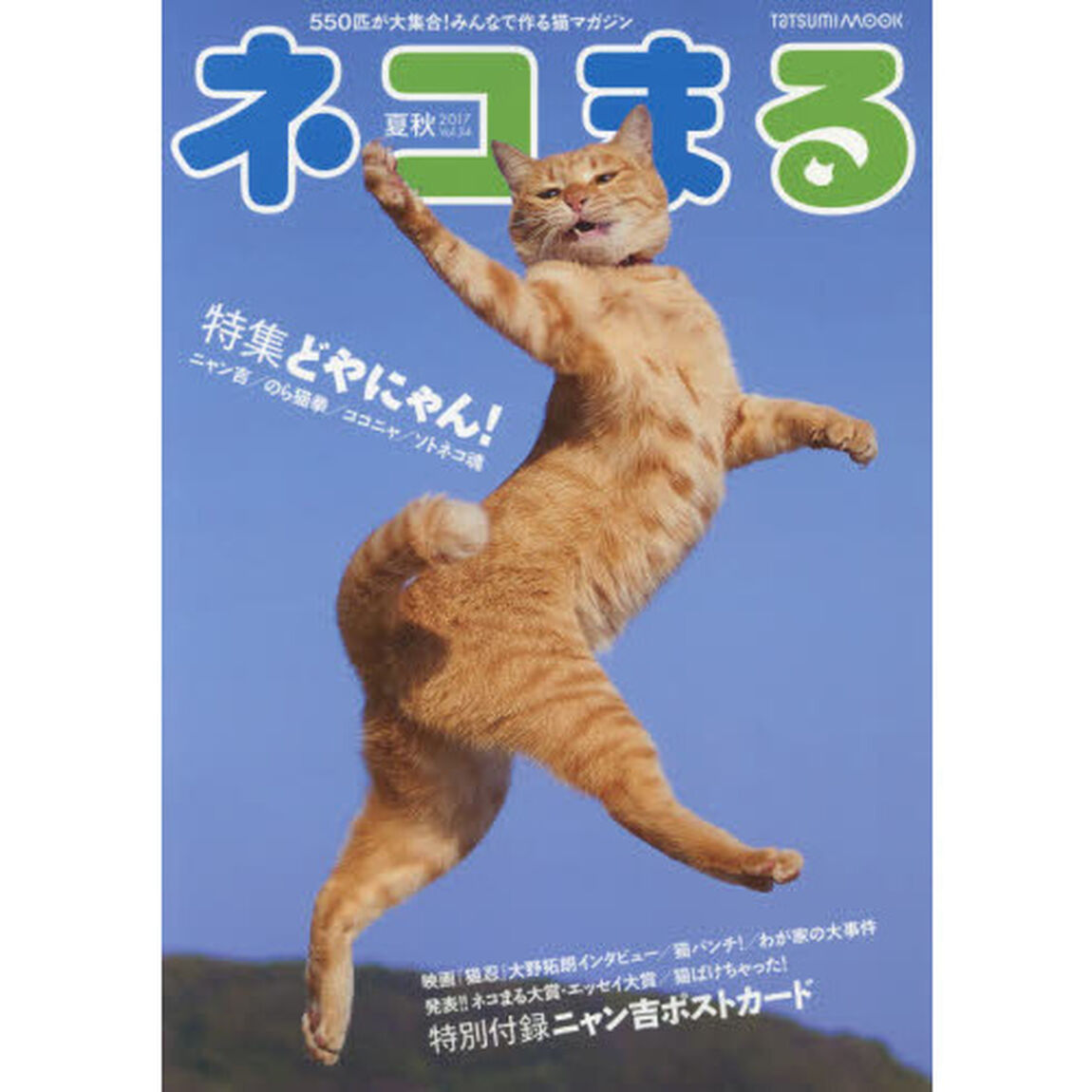 ネコまる　みんなで作る猫マガジン　Ｖｏｌ．３４（２０１７夏秋号）「特集どやにゃん！」