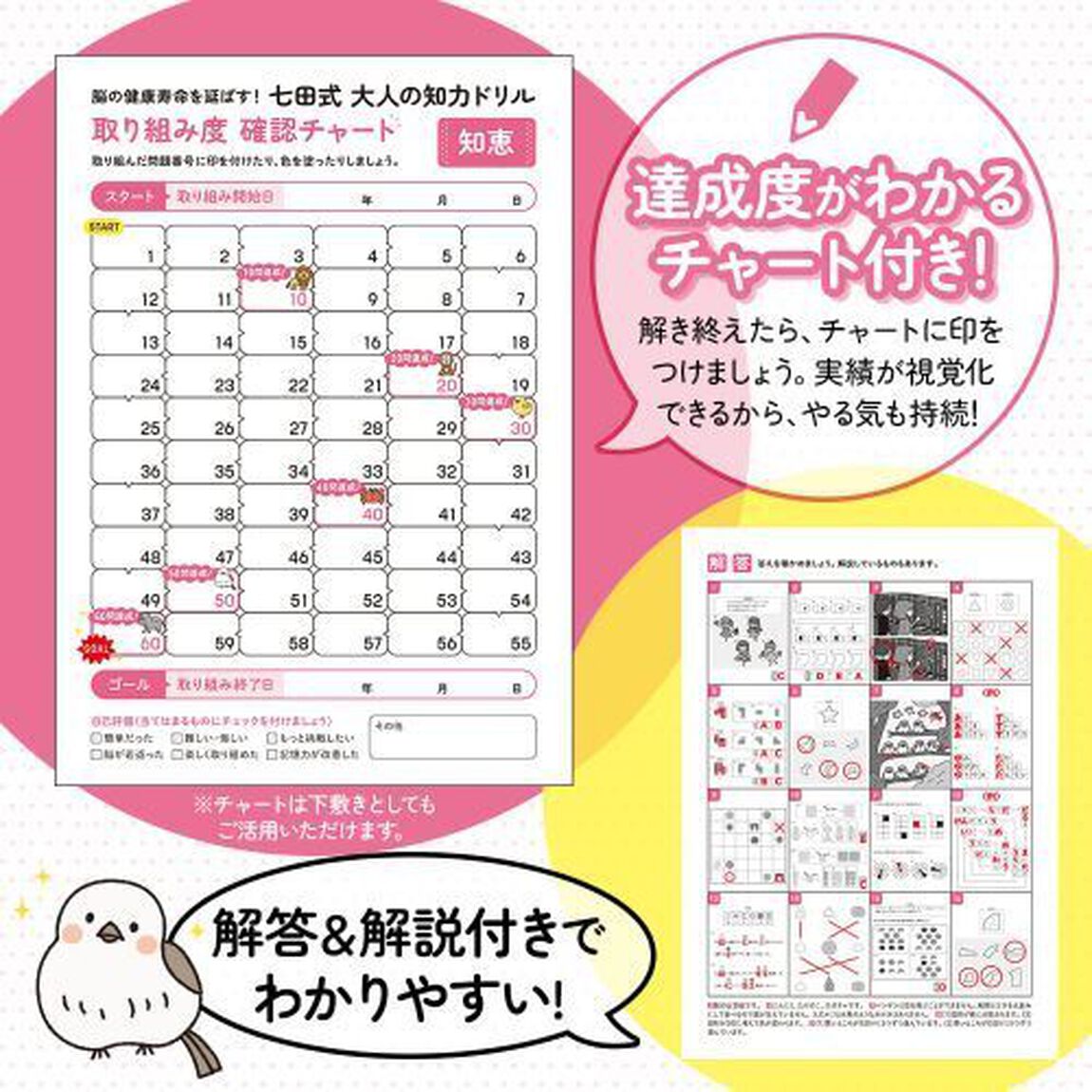 七田式　大人の知力ドリル　知恵