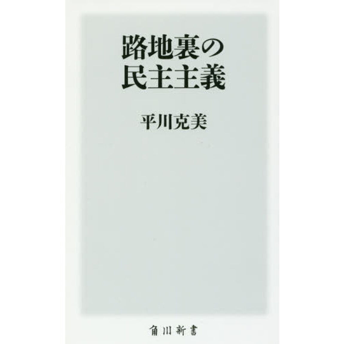 路地裏の民主主義