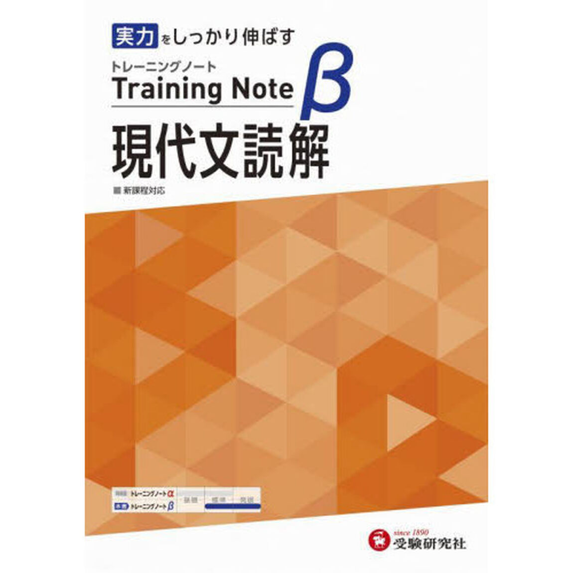 高校トレーニングノート&beta;現代文読解　実力をしっかり伸ばす