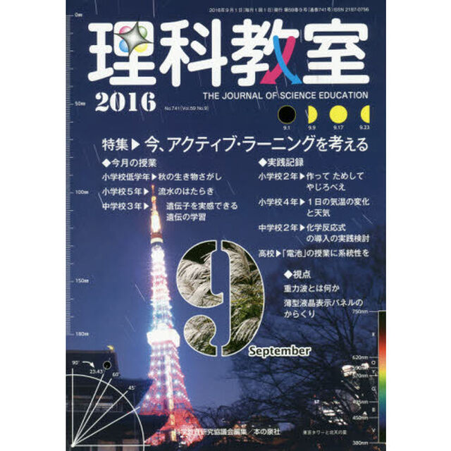 理科教室　Ｎｏ．７４１（２０１６）「特集今、アクティブ・ラーニングを考える」