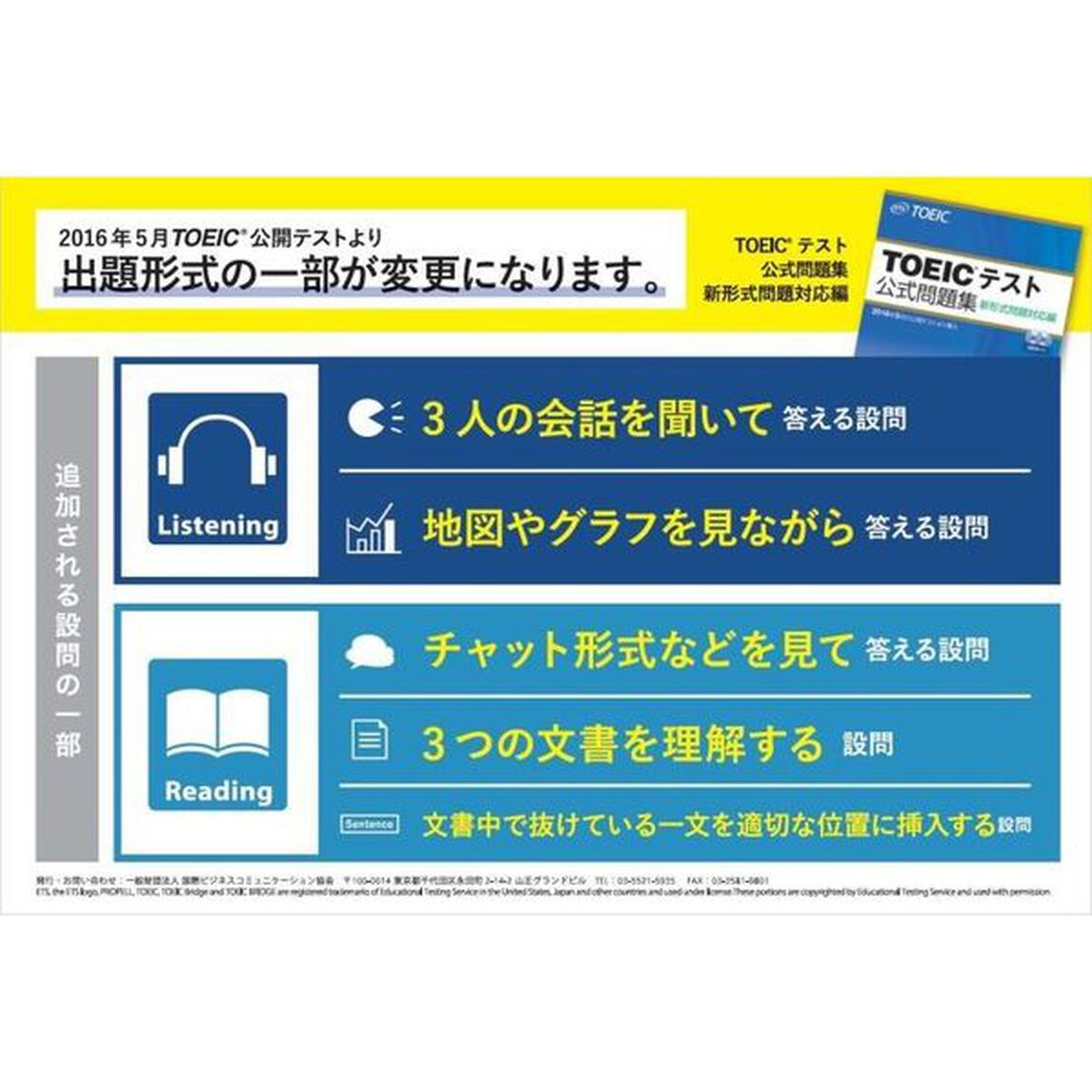 TOEICテスト公式問題集 新形式問題対応編