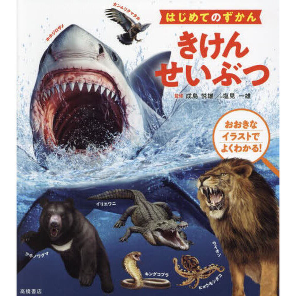 きけんせいぶつ　おおきなイラストでよくわかる！
