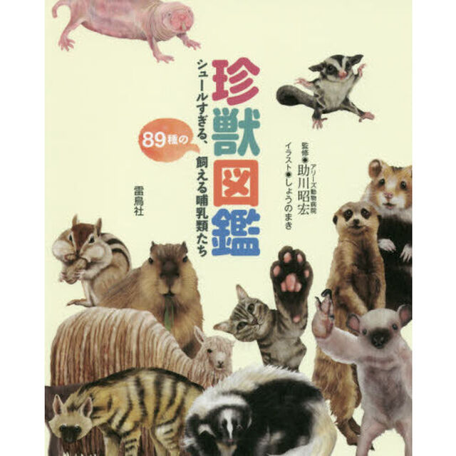 珍獣図鑑　シュールすぎる、８９種の飼える哺乳類たち