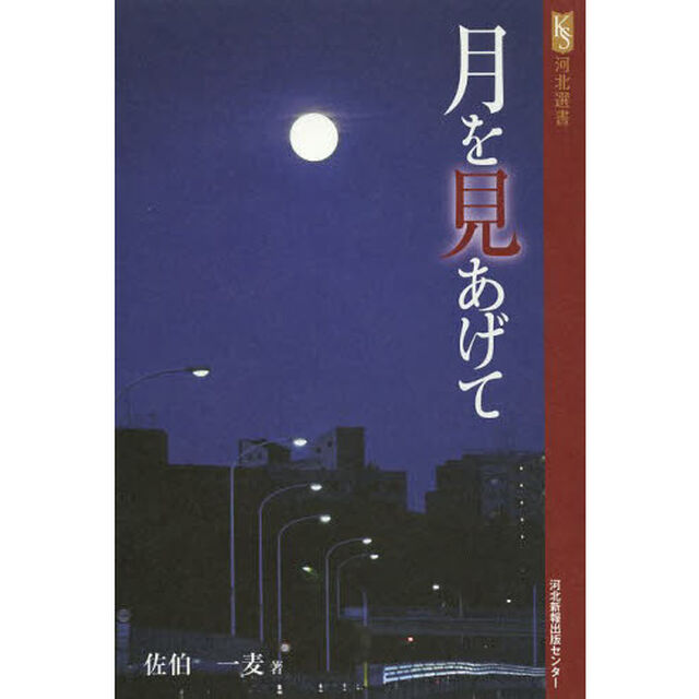 月を見あげて
