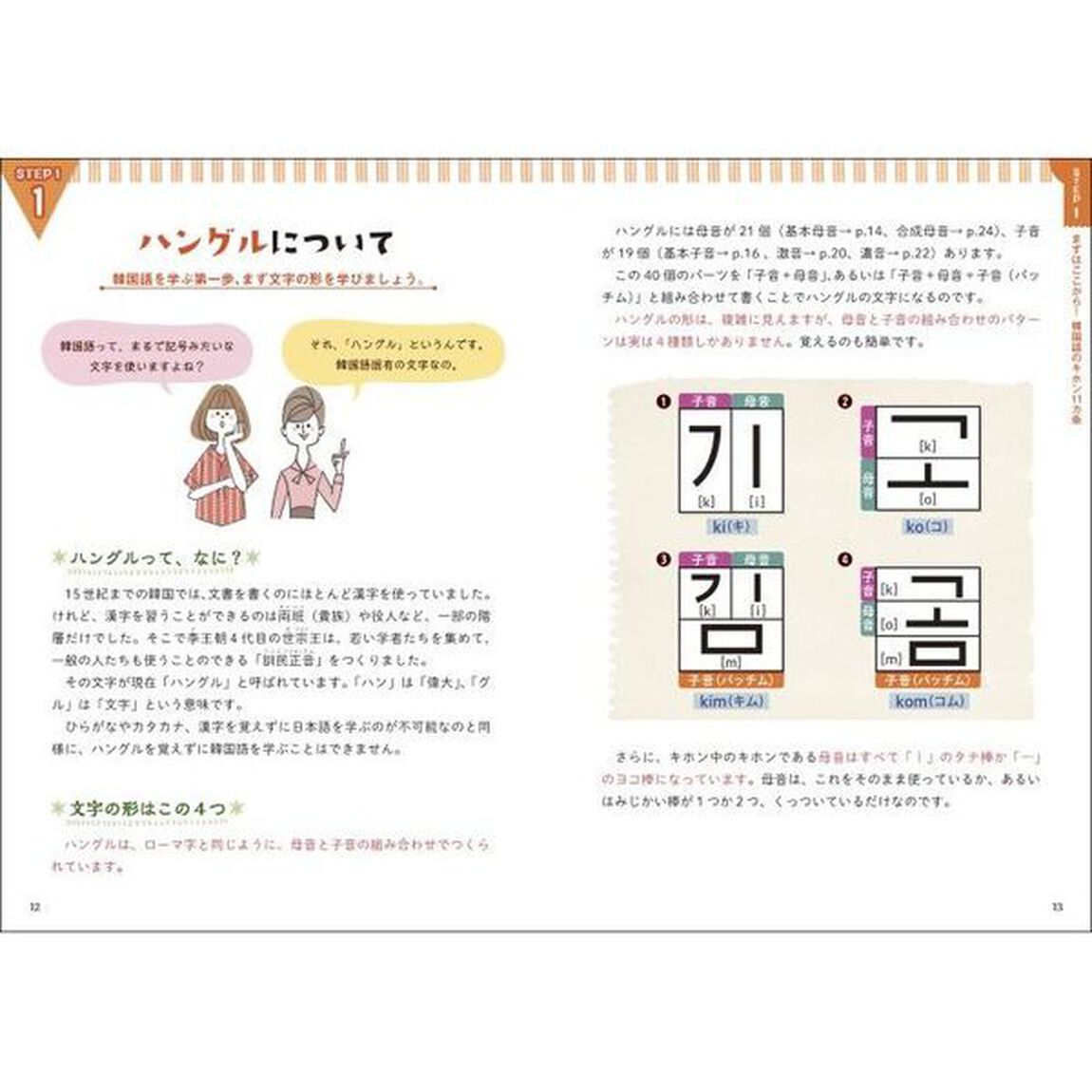 基礎からレッスンはじめての韓国語　イラストでパッと見てわかる！　オールカラー「音声ＤＬ版」